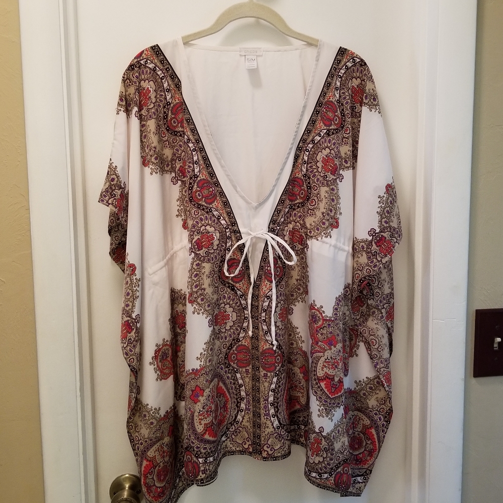V-Neck Poncho